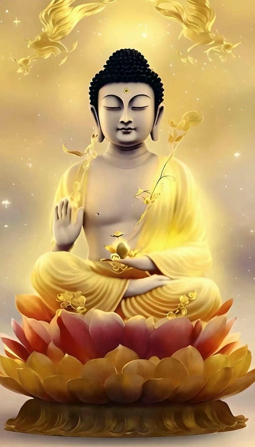 Hình ảnh Phật bình an may mắn 4 Hình ảnh Phật bình an may mắn 4