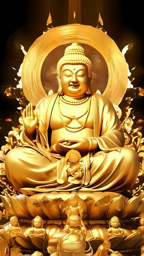 Hình ảnh Phật bình an may mắn 5 Hình ảnh Phật bình an may mắn 5