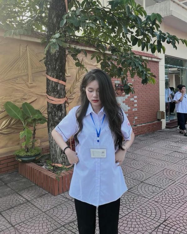 Ảnh gái đẹp học sinh cute