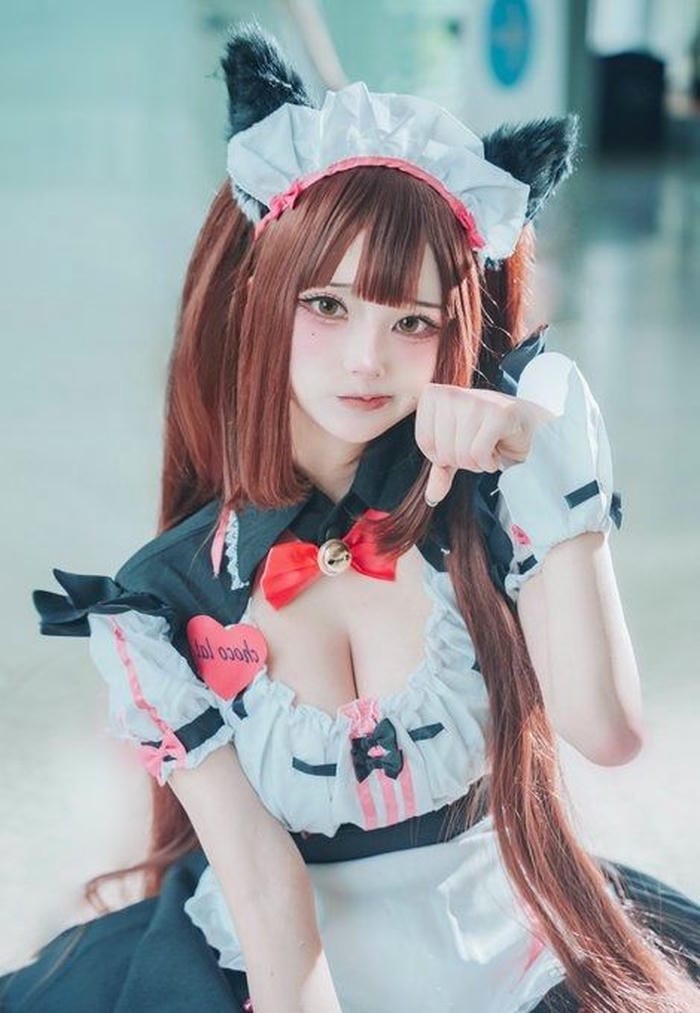 Ảnh gái xinh cosplay hầu gái 2 Ảnh gái xinh cosplay hầu gái 2