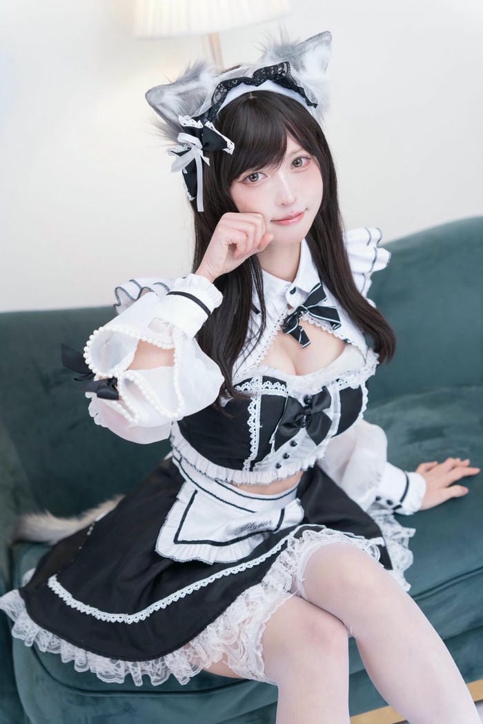 Ảnh gái xinh cosplay hầu gái 3 Ảnh gái xinh cosplay hầu gái 3