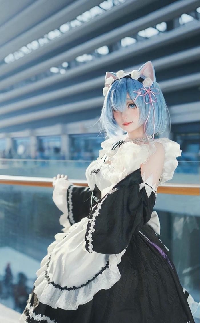 Ảnh gái xinh cosplay hầu gái Ảnh gái xinh cosplay hầu gái