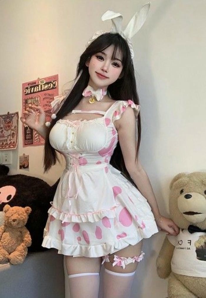 Ảnh gái xinh cospplay thỏ 1 Ảnh gái xinh cospplay thỏ 1