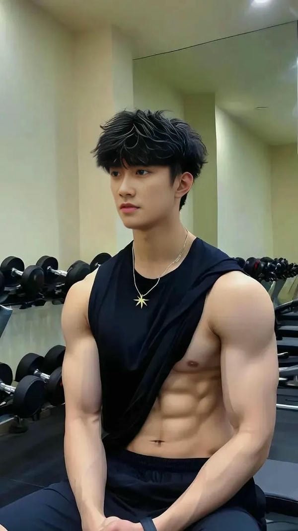 Ảnh trai 6 múi tập gym Ảnh trai 6 múi tập gym