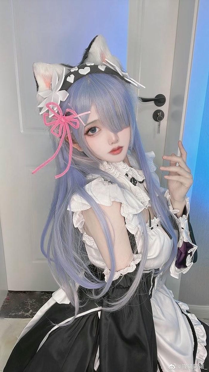 Gái xinh cosplay hầu gái 2 Gái xinh cosplay hầu gái 2