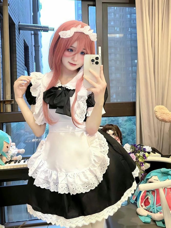 Gái xinh cosplay hầu gái 5 Gái xinh cosplay hầu gái 5