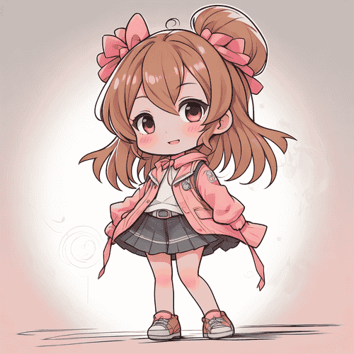 chibi girl cute chibi girl cute