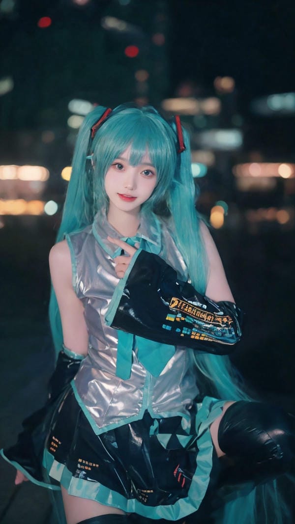 Ảnh cosplay hatsune miku đẹp hết nấc Ảnh cosplay hatsune miku đẹp hết nấc