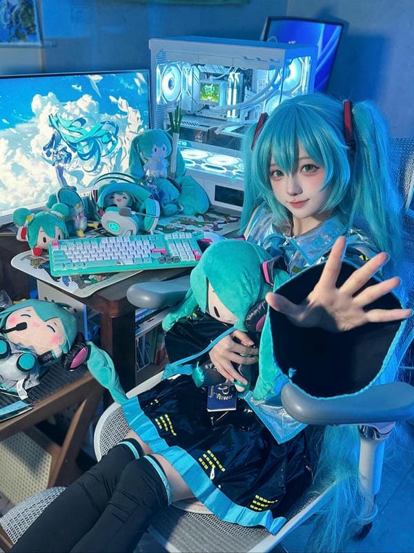 Ảnh cosplay miku 3 Ảnh cosplay miku 3