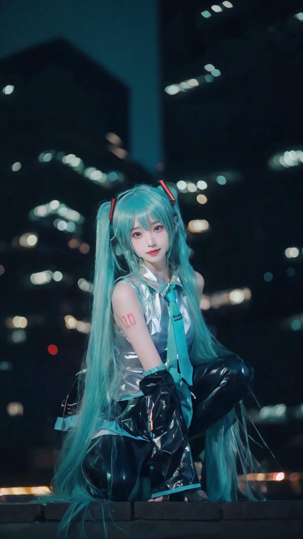 Ảnh cosplay miku 7 Ảnh cosplay miku 7