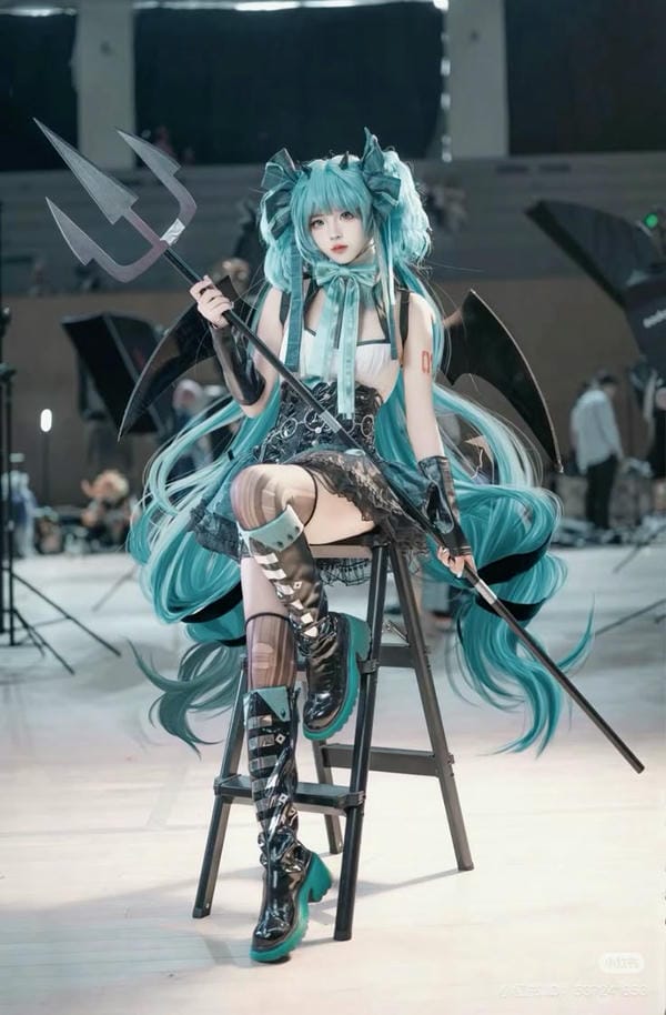 Ảnh cosplay miku cực ngầu Ảnh cosplay miku cực ngầu