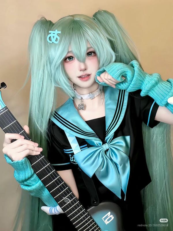 Ảnh cosplay miku giống thật Ảnh cosplay miku giống thật