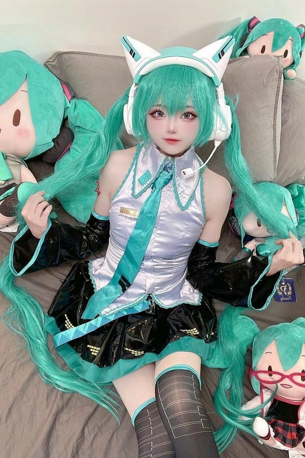 Ảnh cosplay miku Ảnh cosplay miku