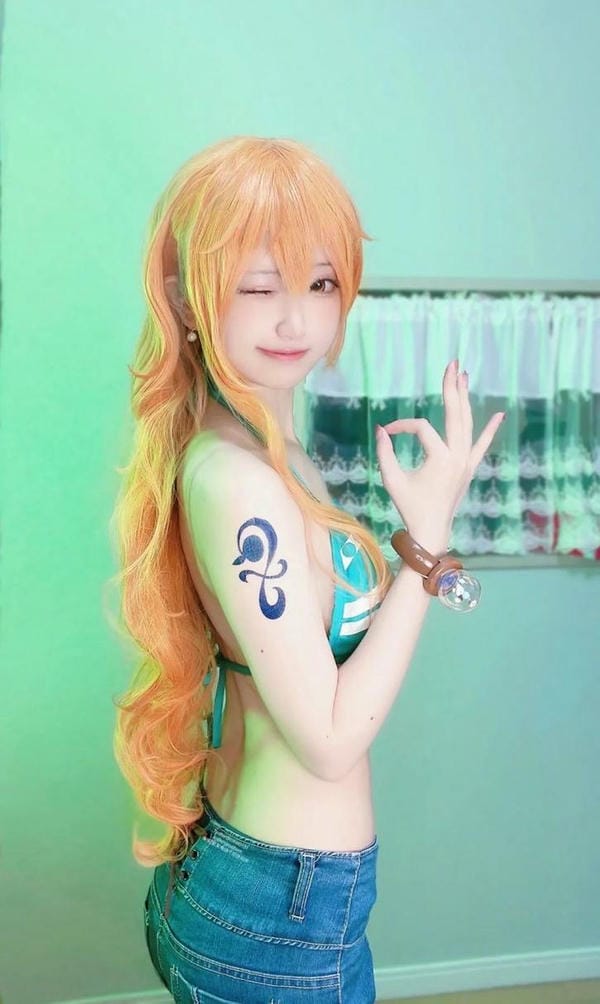 Ảnh cosplay nami bổ mắt Ảnh cosplay nami bổ mắt