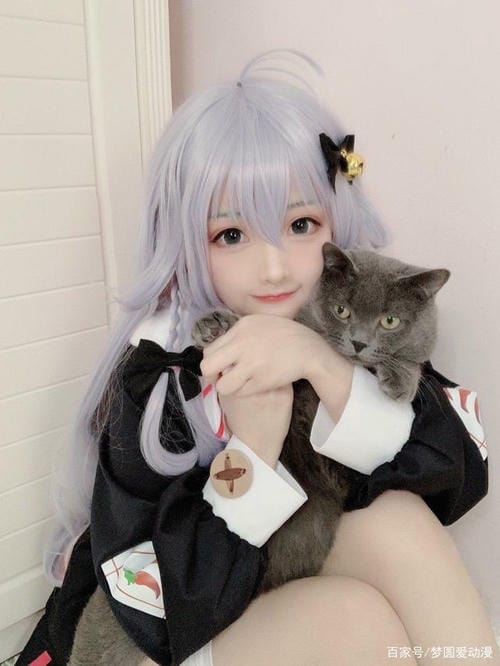 Ảnh gái xinh cosplay cùng mèo yêu Ảnh gái xinh cosplay cùng mèo yêu