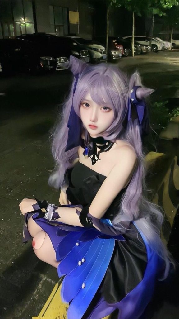 Ảnh gái xinh cosplay genshin 9