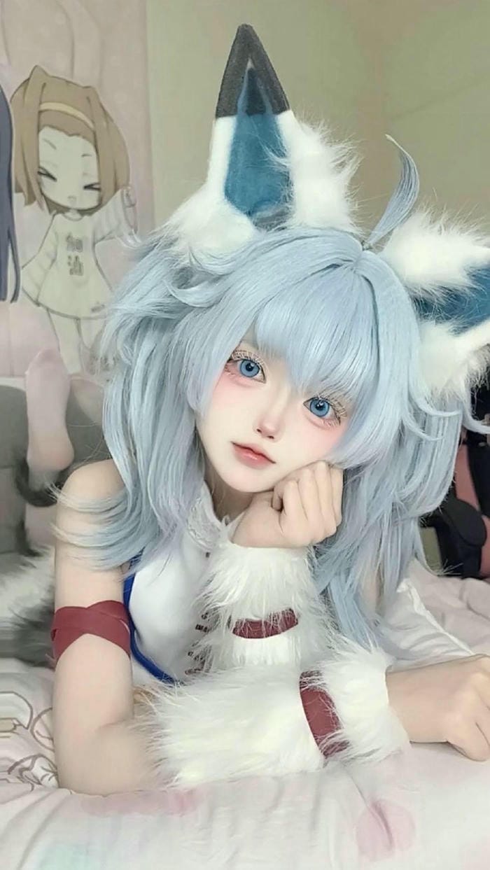 Ảnh gái xinh cosplay hồ ly 8 Ảnh gái xinh cosplay hồ ly 8