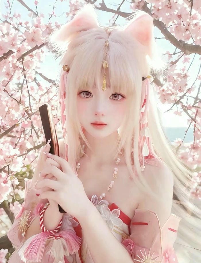 Ảnh gái xinh cosplay hồ ly Ảnh gái xinh cosplay hồ ly