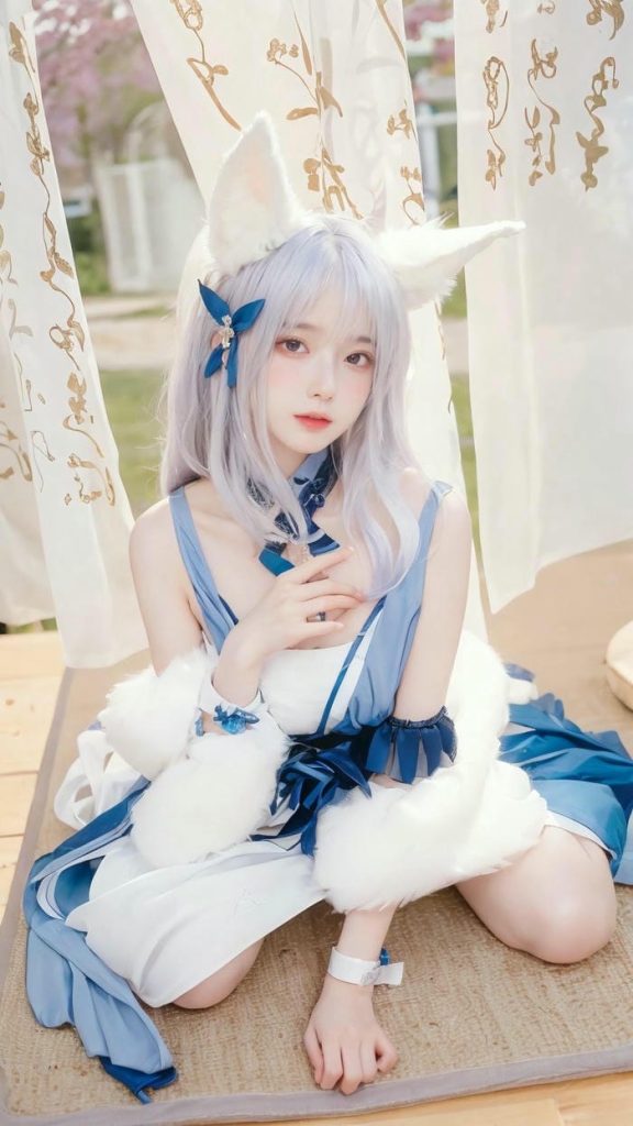 Gái xinh cosplay hồ ly 4
