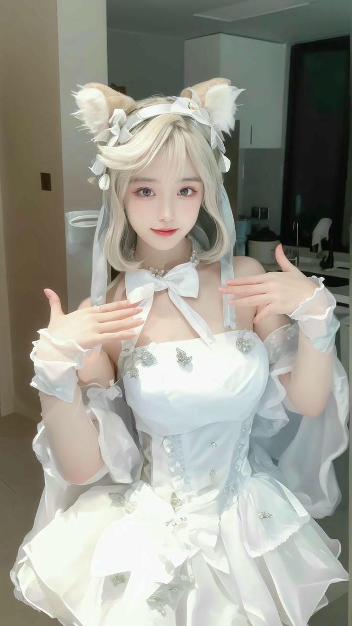 Gái xinh cosplay hồ ly 6 Gái xinh cosplay hồ ly 6