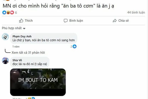 ăn ba tô cơm trở thành hottrend khiến giới trẻ tò mò