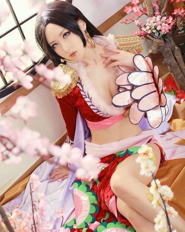 ảnh cosplay boa hancock sexy quá ảnh cosplay boa hancock sexy quá