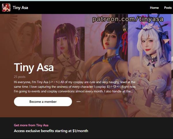 Tiny Asa kinh doanh album ảnh trên các nền tảng Tiny Asa kinh doanh album ảnh trên các nền tảng