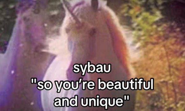 sybau trở thành meme được dùng nhiều trên MXH sybau trở thành meme được dùng nhiều trên MXH