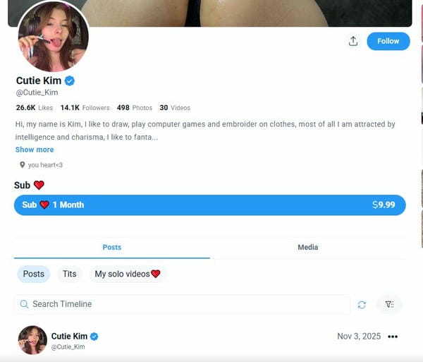 cutie kim tham gia các nền tảng như OnlyFans và Fansly cutie kim tham gia các nền tảng như OnlyFans và Fansly